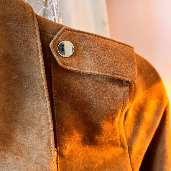 H&M Suede Taupe Jacket - Picture 6 of 7